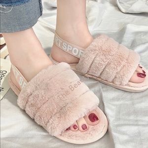 Fuzzy Sandals